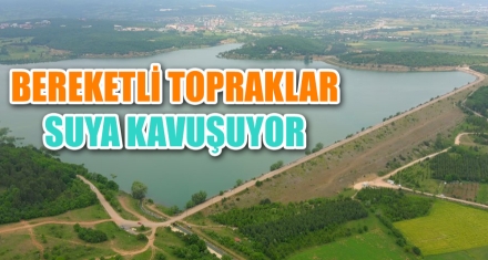 BEREKETLİ TOPRAKLAR SUYA KAVUŞUYOR