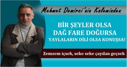 BİR ŞEYLER OLSA İNSAN OLDUĞUMUZU HATIRLASAK!