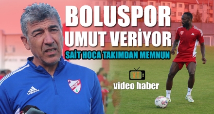 BOLUSPOR UMUT VERİYOR