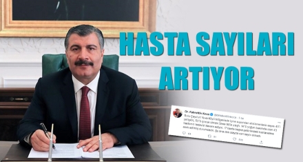 HASTA SAYILARI ARTIYOR