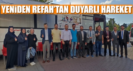 YENİDEN REFAH'TAN DUYARLI HAREKET