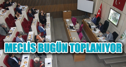 MECLİS BUGÜN TOPLANIYOR