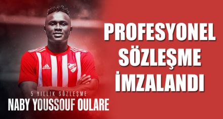 OULARE İLE PROFESYONEL SÖZLEŞME İMZALANDI