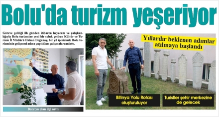 Bolu turizmde atağa kalkıyor