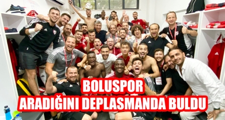 BOLUSPOR, ARADIĞINI DEPLASMANDA BULDU