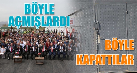 BÜYÜK UMUTLARLA AÇILMIŞTI ŞİMDİ KAPI DUVAR