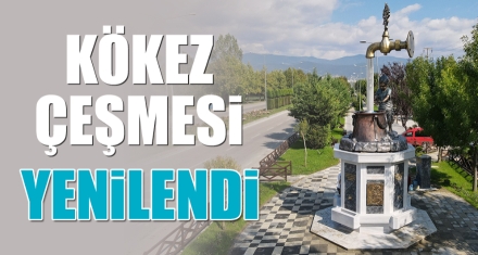 KÖKEZ ÇEŞMESİ YENİLENDİ