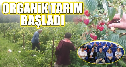 ORGANİK TARIM BAŞLADI