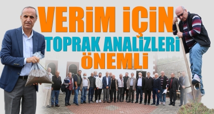 VERİM İÇİN TOPRAK ANALİZLERİ ÖNEMLİ