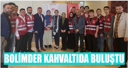 BOLİMDER KAHVALTIDA BULUŞTU 