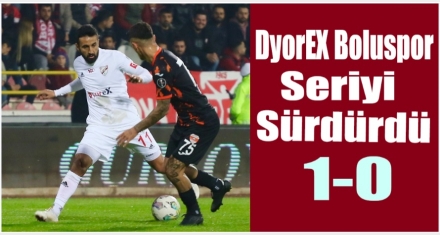 BOLUSPOR SERİYİ SÜDÜRDÜ 1-0