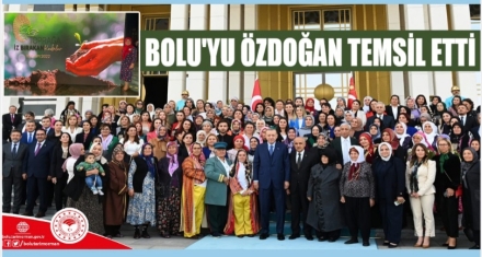 Bolu'yu Gelincik Hanımeli Kadın Kooperatifi temsil etti 