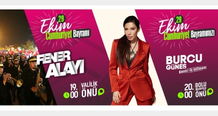 Cumhuriyet Fener Alayı ve Burcu Güneş konseriyle kutlanacak
