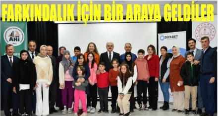 FARKINDALIK İÇİN BİR ARAYA GELDİLER 