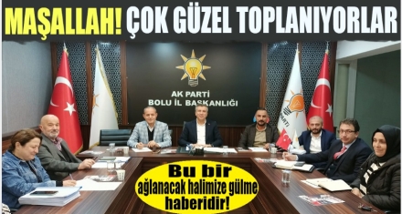 HİÇ AKSATMADAN TOPLANIYORLAR