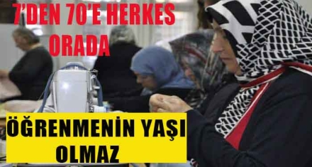 7'DEN 70'E HERKES ORADA 