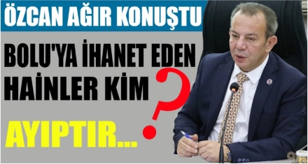 BAŞKAN ÖZCAN HAİNLİKLE SUÇLADI 
