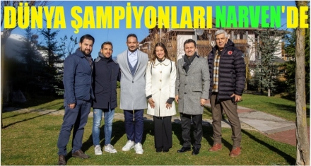 DÜNYA ŞAMPİYONLARI NARVEN'DE