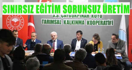 SINIRSIZ EĞİTİM SORUNSUZ ÜRETİM