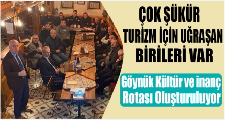 ÇOK ŞÜKÜR TURİZM İÇİN ÇALIŞAN BİRİLERİ VAR