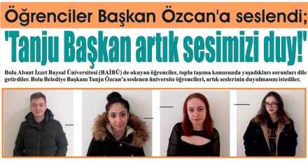 Öğrencilerin en büyük sorunu toplu taşıma