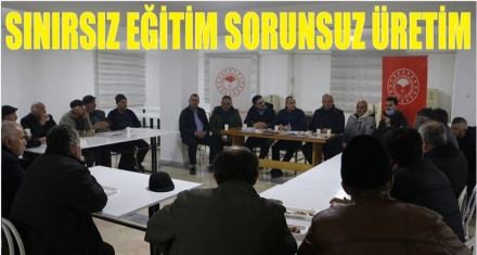 SINIRSIZ EĞİTİM SORUNSUZ ÜRETİM 