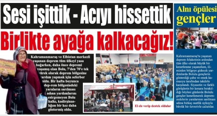 Birlikte ayağa kalkacağız!