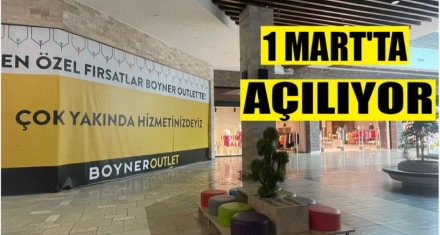 BOYNER OUTLET HIGHWAY'DE AÇILIYOR!