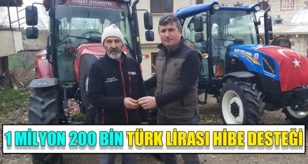 1 MİLYON 200 BİN TÜRK LİRASI HİBE DESTEĞİ