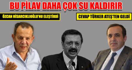BU PİLAV DAHA ÇOK SU KALDIRIR