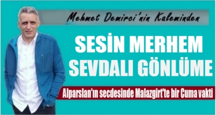 SESİN MERHEM YARALI GÖNLÜME!
