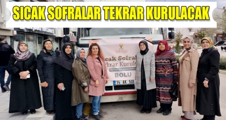 SICAK SOFRALAR TEKRAR KURULACAK 