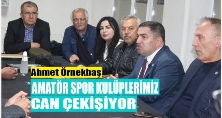 AMATÖR SPOR KULÜPLERİMİZ CAN ÇEKİŞİYOR