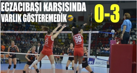 GÜÇLÜ RAKİP KARŞISINDA VARLIK GÖSTEREMEDİK  