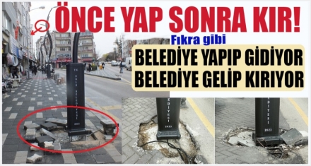 Kaldırım yapanla direk diken aynı değil mi?