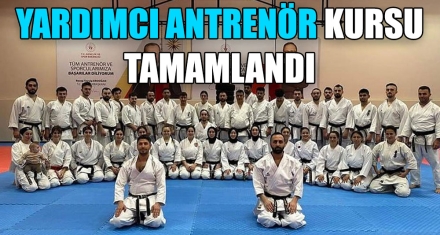 YARDIMCI ANTRENÖR KURSU TAMAMLANDI