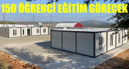 150 ÖĞRENCİ EĞİTİM GÖRECEK