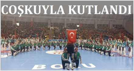 19 MAYIS COŞKUYLA KUTLANDI
