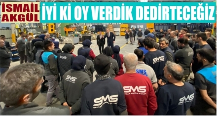 AKGÜL ‘İYİ Kİ OY VERDİK DEDİRTECEĞİZ'