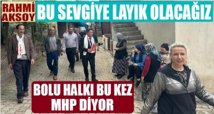 AKSOY; BU SEVGİYE LAYIK OLACAĞIZ'