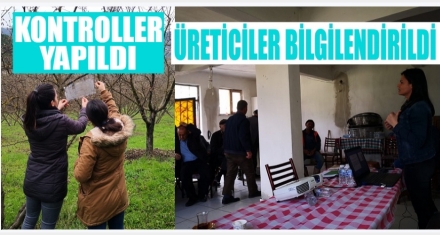ÜRETİCİLER BİLGİLENDİRİLDİ 