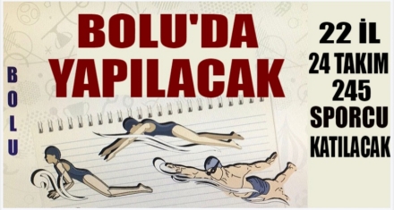 BOLU'DA YAPILACAK