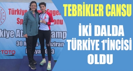 TEBRİKLER CANSU