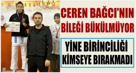 YİNE BİRİNCİ OLDU 