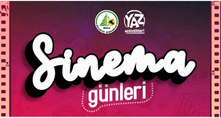 BELEDİYEDEN AÇIK HAVA SİNEMASI 