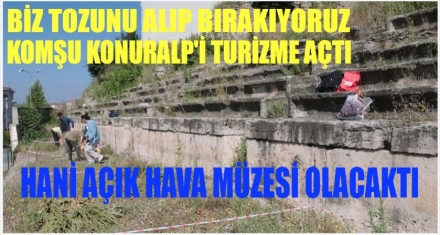Biz tozunu alıp bırakıyoruz