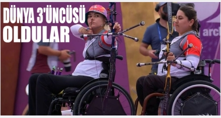DÜNYA 3'ÜNCÜSÜ OLDULAR 