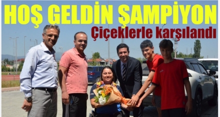 Hoş geldin şampiyon