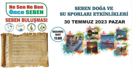 SEBENLİLER BU ETKİNLİKTE BULUŞACAK 