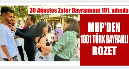 101'inci yılda 1001 rozet